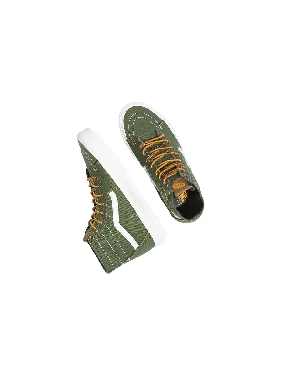 Кеды Vans SK8-HI Ca Throwback 'Green Yellow' — изображение 4 из 5, зеленый