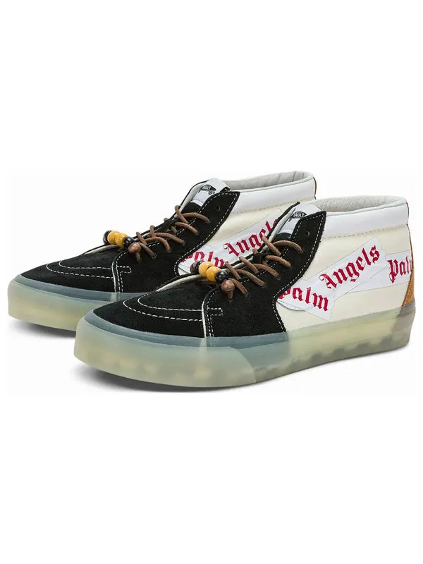 Кроссовки jjjjound x sk8-mid vlt lx 'hospitality' Vans — изображение 2 из 4, черный/белый