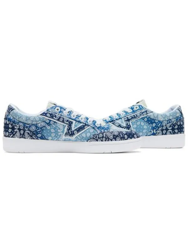 Кроссовки lowland cc 'white dawn blue' Vans — изображение 2 из 4, синий