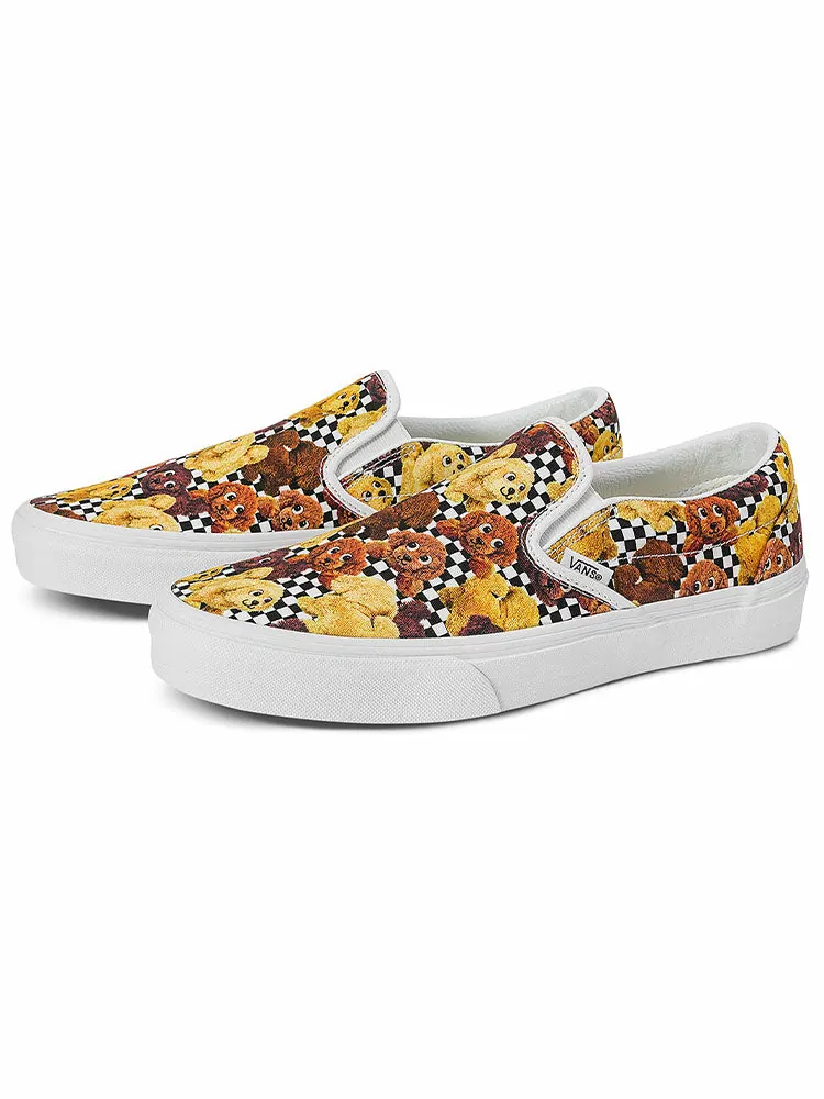 Кеды Vans Slip-On Pattern Low Tops Casual Skateboarding Shoes Unisex Multi-Color — изображение 2 из 5, коричневый