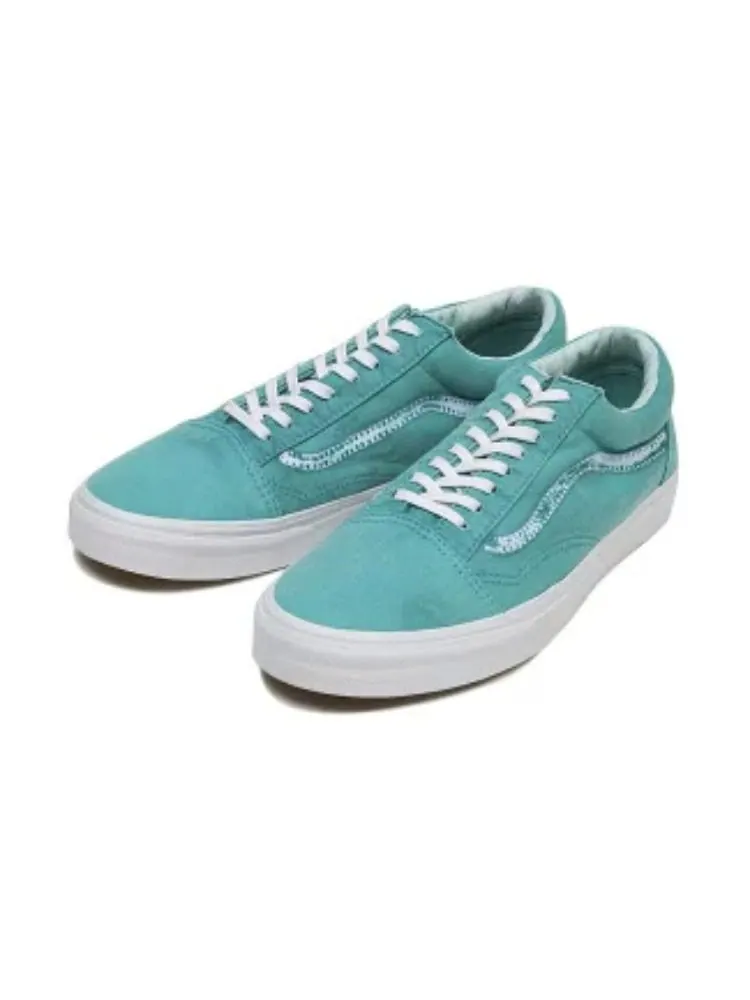 Кроссовки Vans Old Skool 'Ultramarine Green' — изображение 3 из 3, зеленый