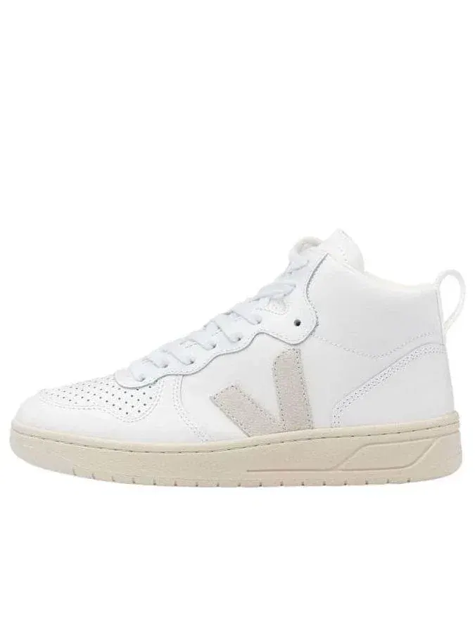 Кожаные кроссовки VEJA V-15, белый, VQ0201270 — изображение 1 из 8