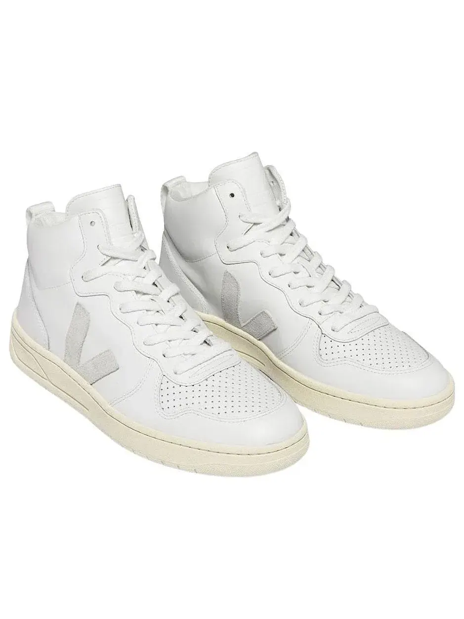 Кожаные кроссовки VEJA V-15, белый, VQ0201270 — изображение 3 из 8