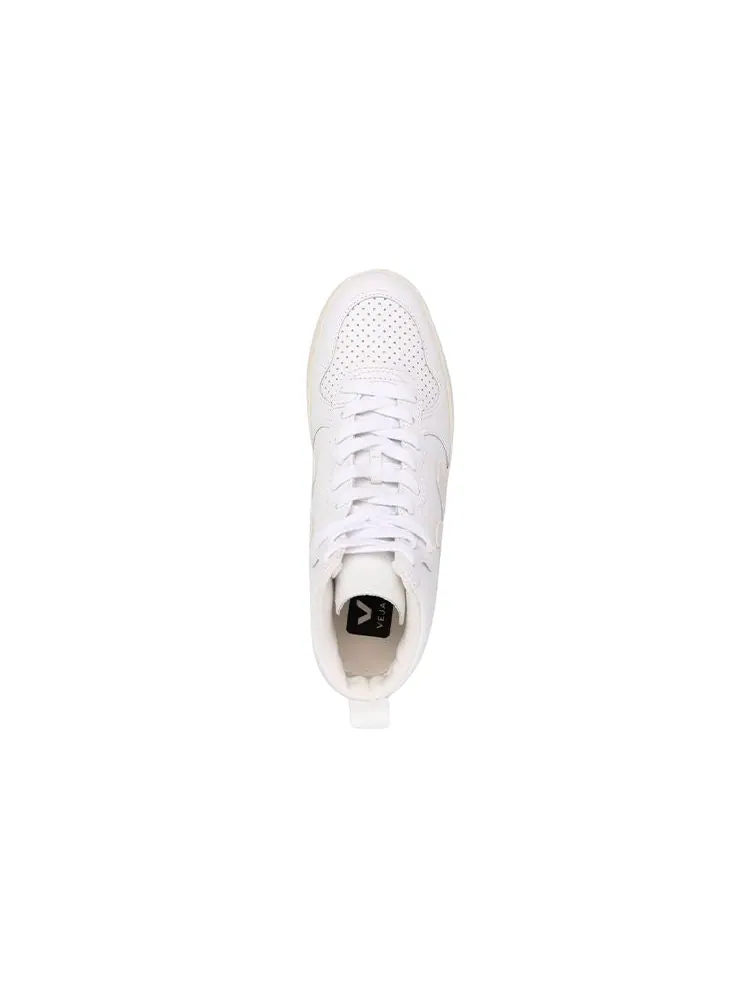 Кроссовки Veja V-15 Leather 'White' — изображение 4 из 4, белый