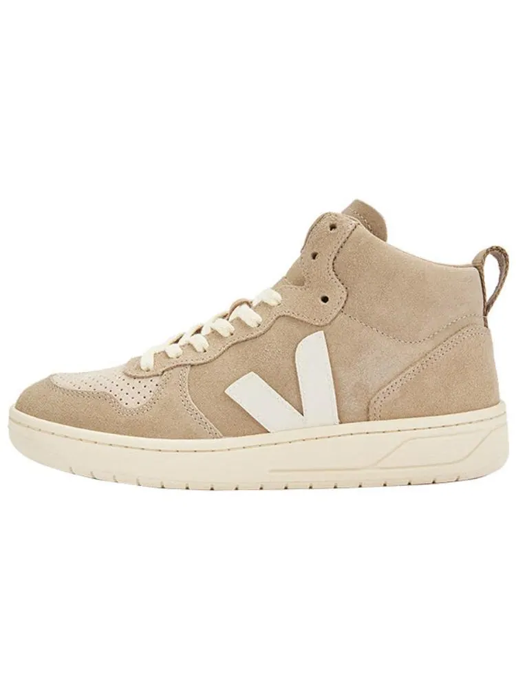 Кроссовки Veja V-15 Suede 'Dune Pierre' — изображение 2 из 4, бежевый