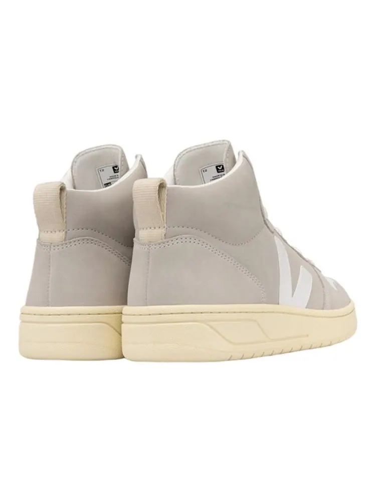 Кроссовки Veja V-15 High-Top Sneakers 'Beige Khaki White' — изображение 3 из 3, бежевый