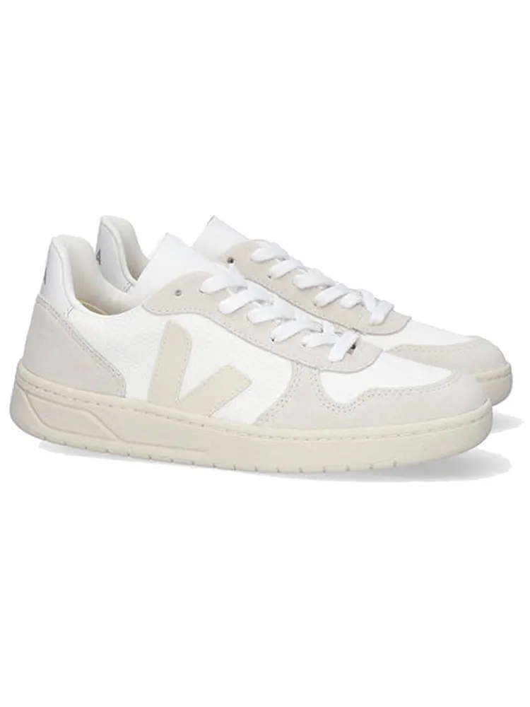 Кроссовки Veja V-10 B-Mesh Low-Top Sneakers 'White Natural' — изображение 2 из 4, белый