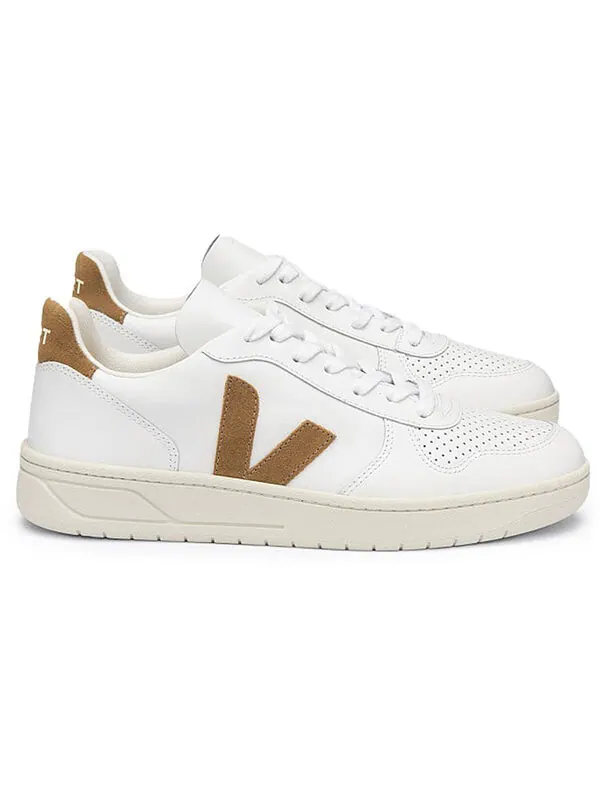Кроссовки v-10 suede 'sable menthol-multico' Veja — изображение 2 из 3, белый