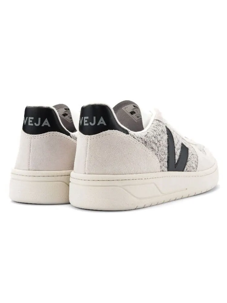 Кроссовки Veja V-10 'Flannel Snow Black' — изображение 4 из 4, бежевый