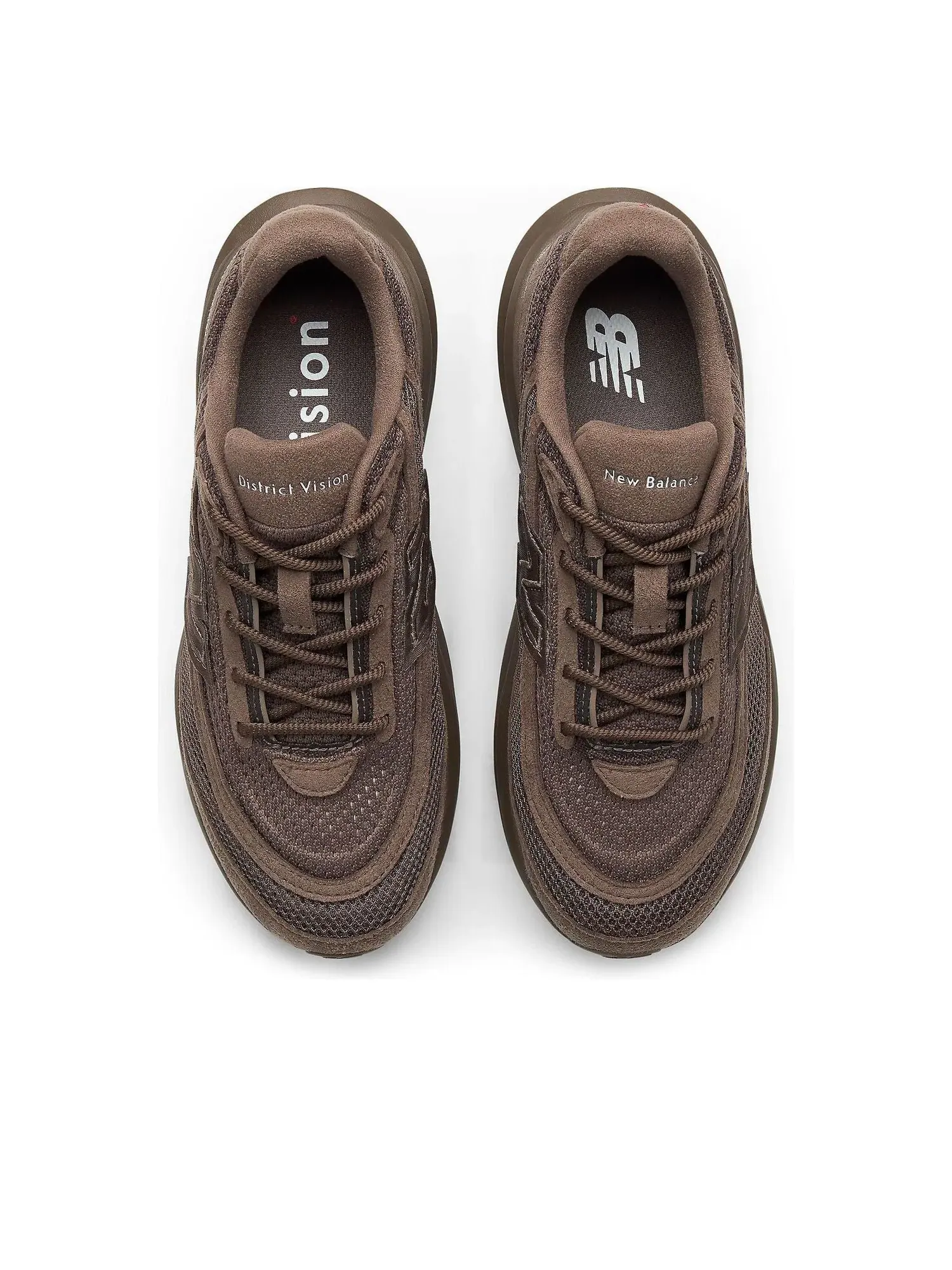 Кроссовки New Balance 1080v15 x District Vision 'Cortado' W108062K — изображение 3 из 6, коричневый