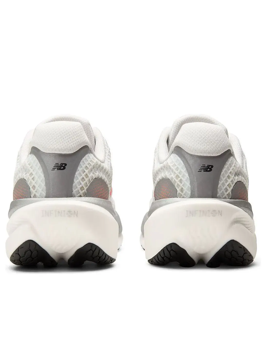 Кроссовки New Balance 1080v15 Breathe 'White Pink Heat Tangerine' W10809PJ — изображение 6 из 6, белый
