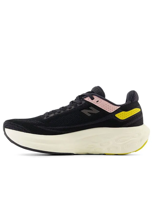 Кроссовки fresh foam x 1080v14 'black grey' New Balance — изображение 2 из 4, черный/розовый