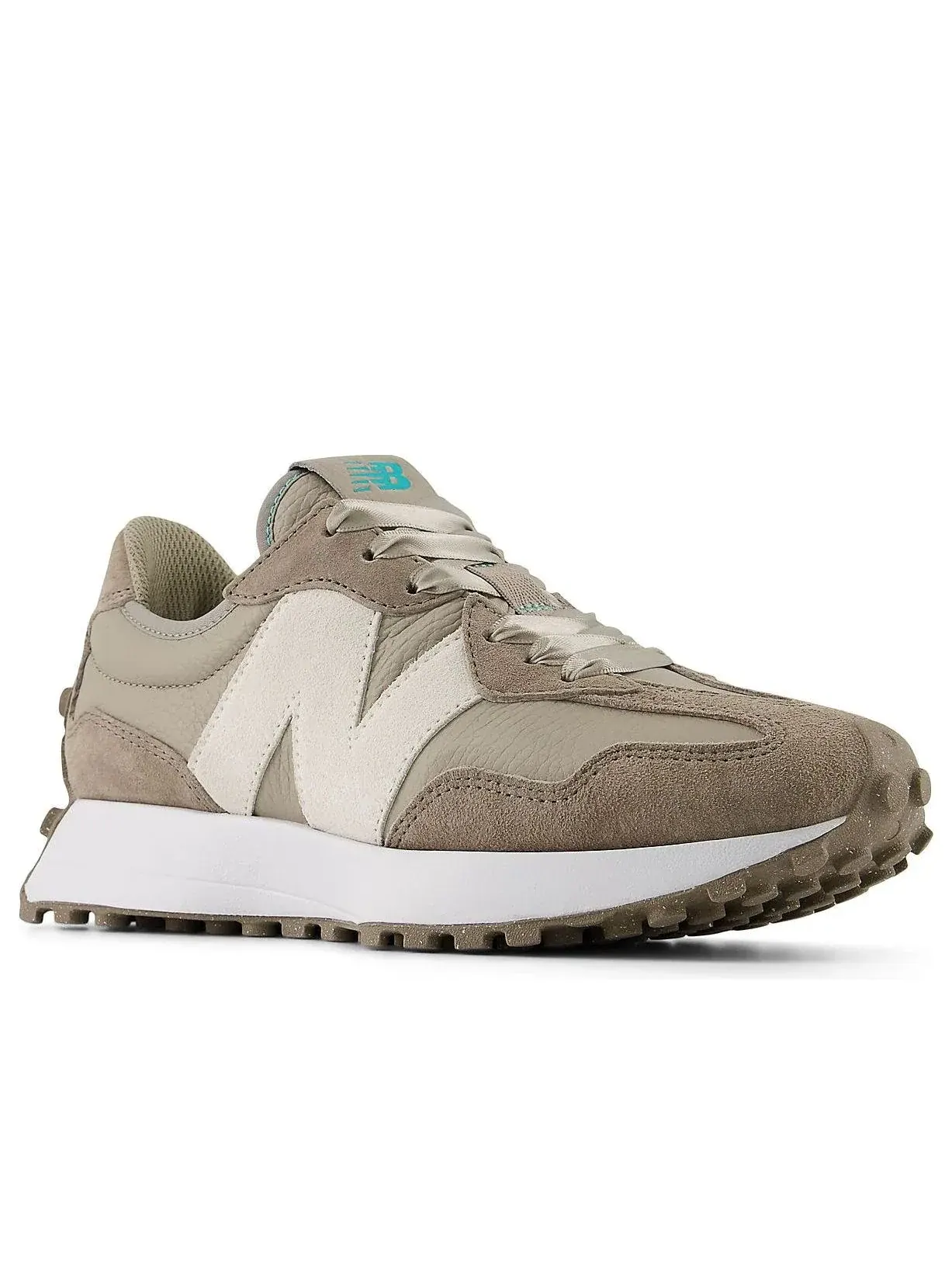 Кроссовки (WMNS) New Balance x CALIA The Clarity 327 'Brown Blue' — изображение 2 из 5, коричневый