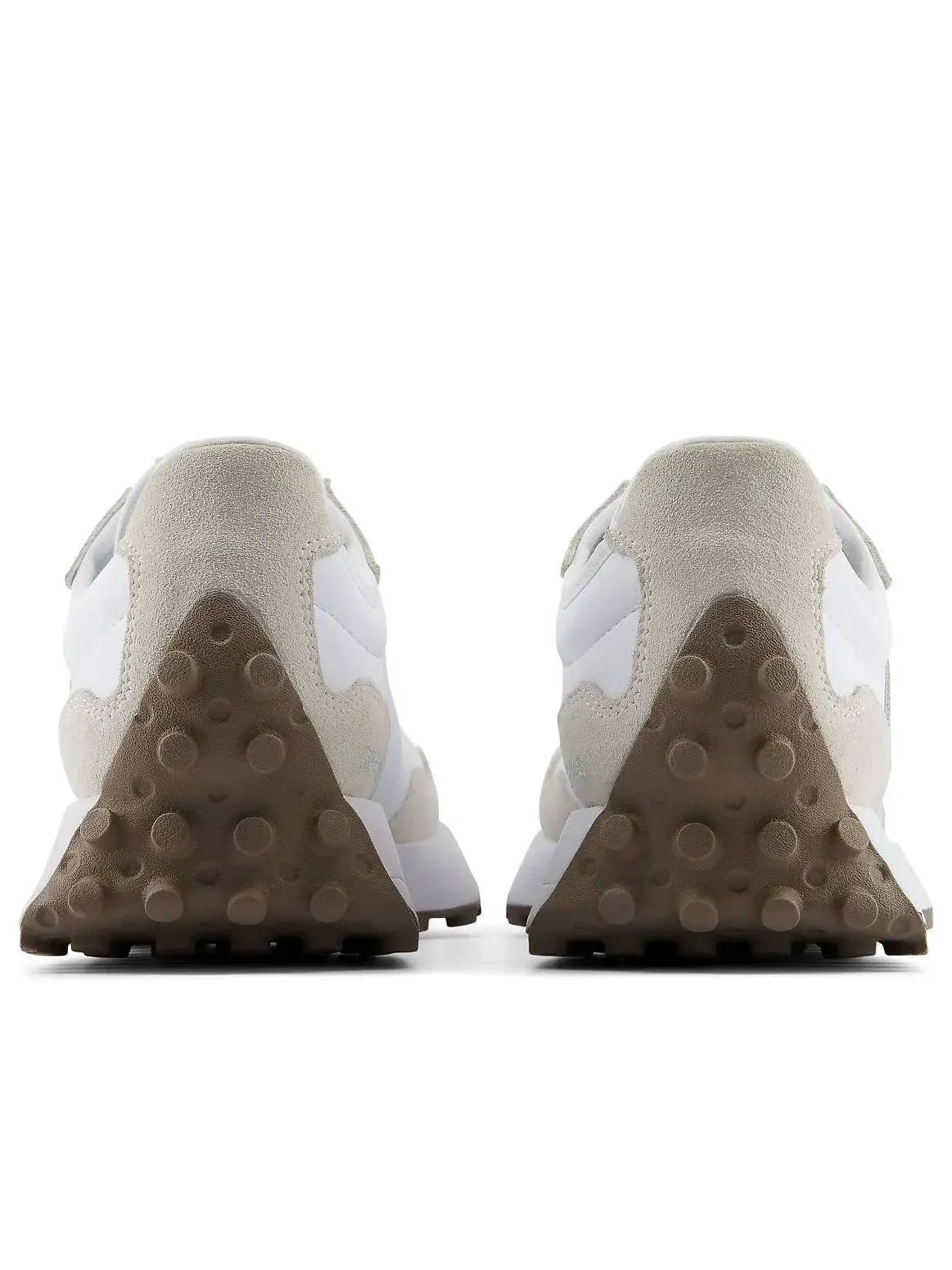 Женские кроссовки с шнуровкой New Balance 327 Angora White Silver Moss — изображение 6 из 6, белый