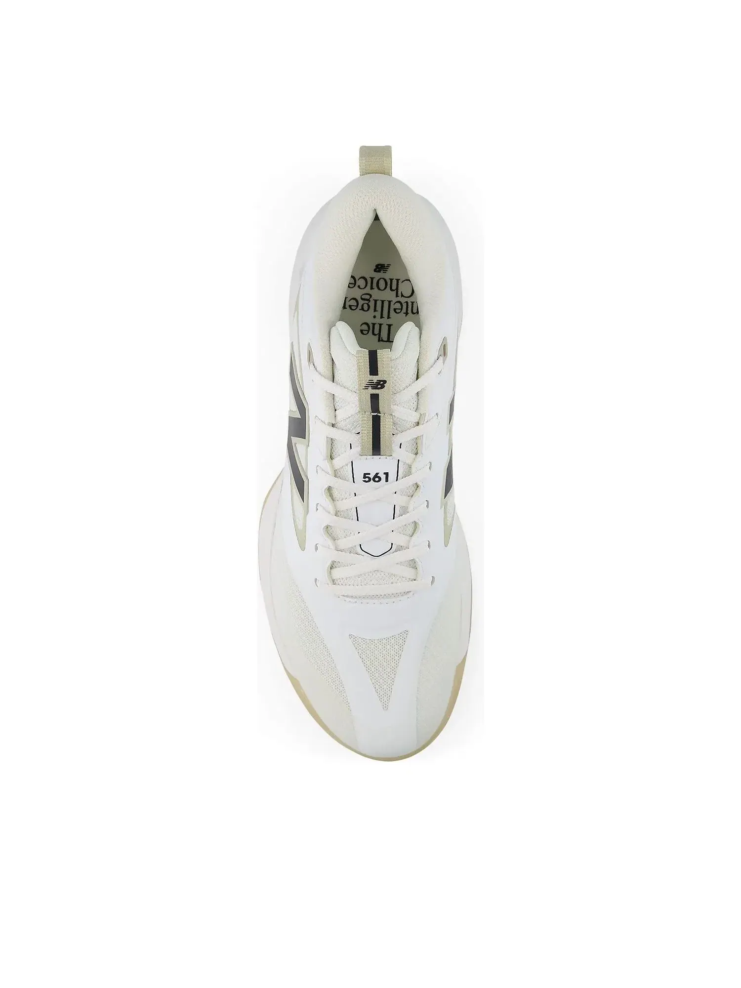 Женские кроссовки с шнуровкой New Balance 561 White Faded Black — изображение 3 из 5, белый
