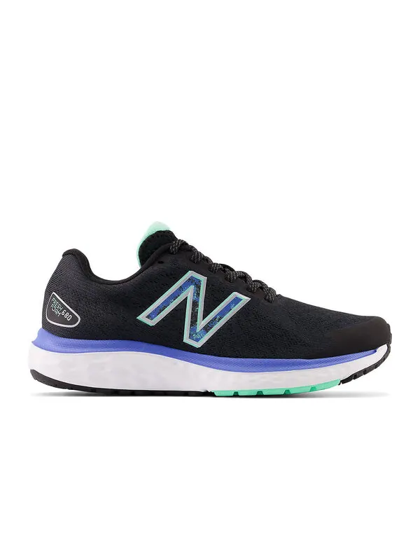 Кроссовки 680 v7 свежая пена New Balance — изображение 2 из 4, черный/синий/фиолетовый