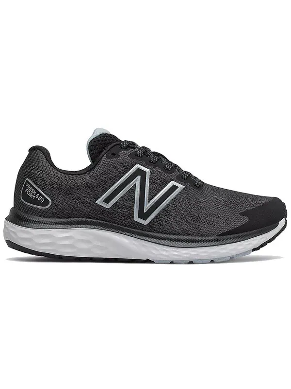 Кроссовки свежие пена 680v7 New Balance — изображение 2 из 4, черный/белый