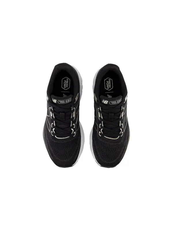 Кроссовки свежие пена 680v8 New Balance — изображение 4 из 4, черный/белый