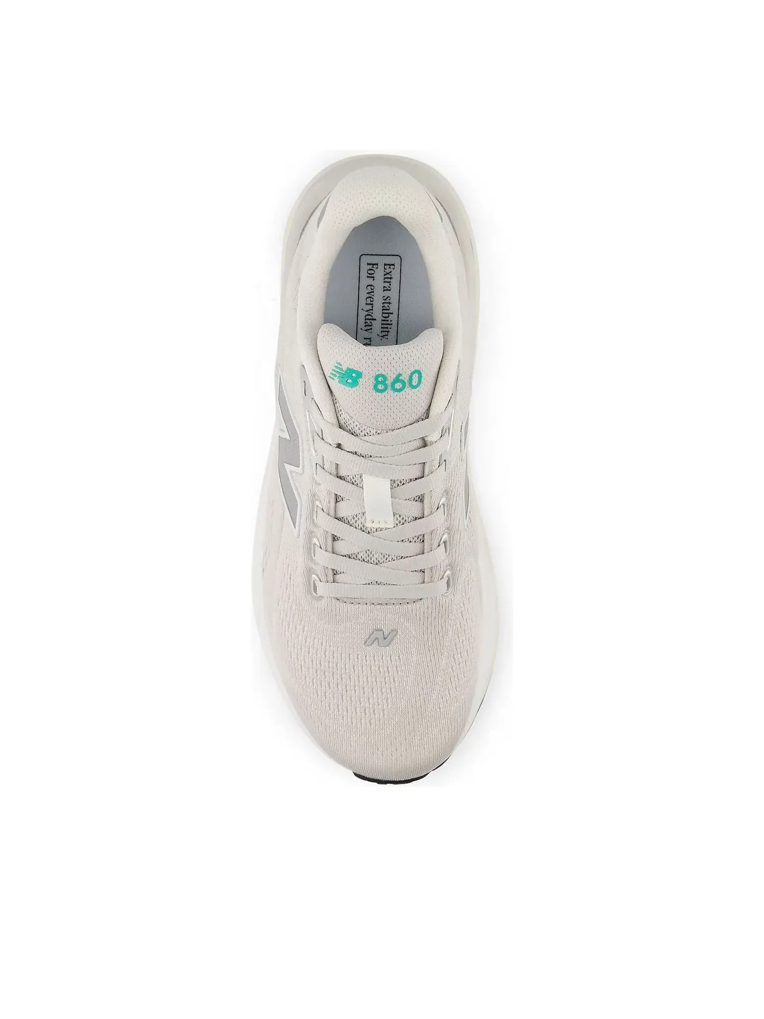 Женские кроссовки с технологией Fresh Foam X 860 v15 Grey Sea Salt New Balance — изображение 3 из 5, серый