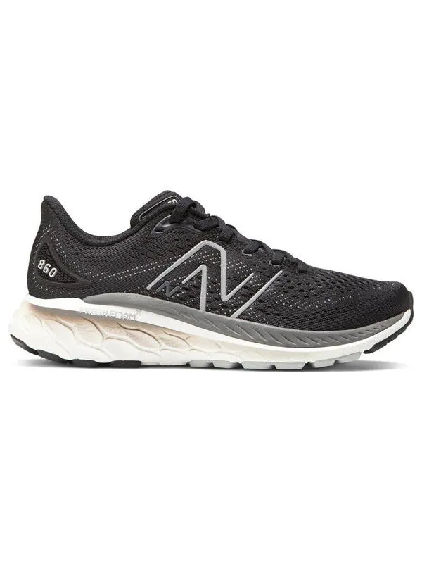 Кроссовки свежая пена x 860v13 New Balance — изображение 2 из 4, черный/белый