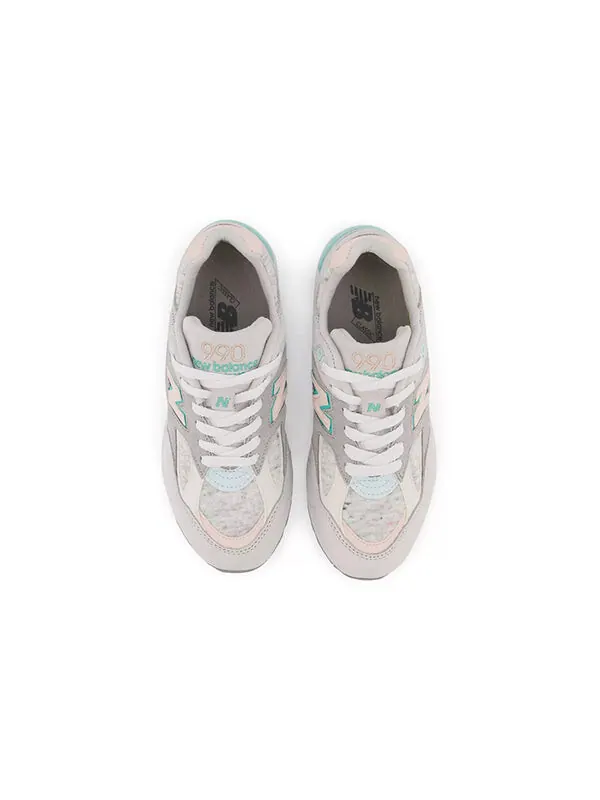 Кроссовки 990 v2 низкие New Balance — изображение 3 из 4, светлый серый