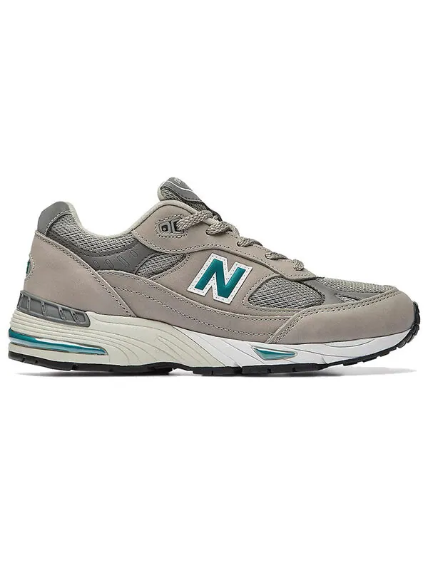 Кроссовки 991 сделано в Англии New Balance — изображение 2 из 4, серый/коричневый/синий