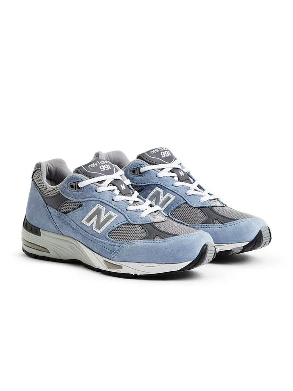 Кроссовки 991v1 сделано в Англии New Balance — изображение 2 из 5, синий/серый