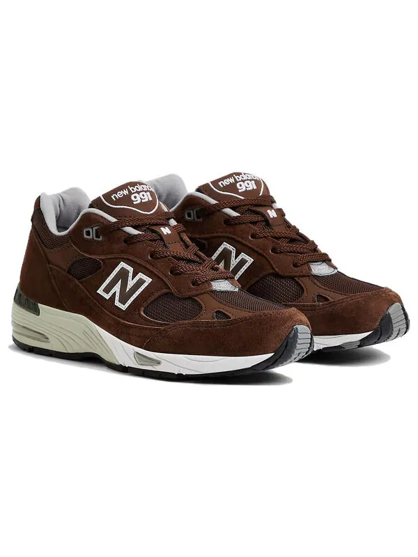 Кроссовки 991 сделано в Англии New Balance — изображение 3 из 4, коричневый