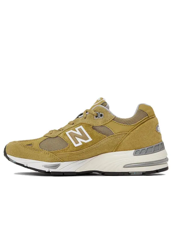 Кроссовки 991 New Balance — изображение 1 из 4, желтый/белый