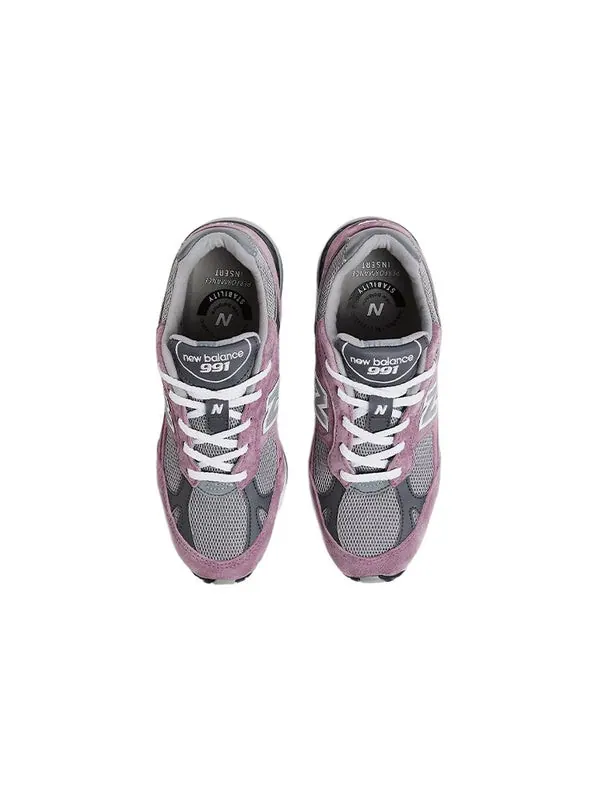 Кроссовки 991v1 New Balance — изображение 4 из 4, фиолетовый/серый