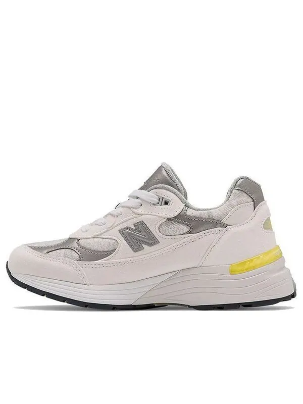 Кроссовки 992 сделано в сша New Balance — изображение 1 из 4, серый/белый/желтый
