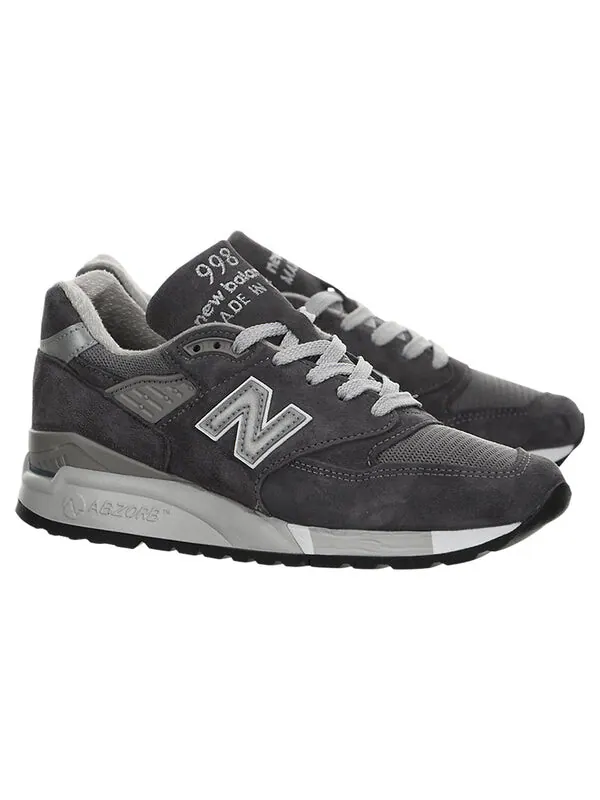 Кроссовки 998 New Balance — изображение 2 из 4, черный/серый