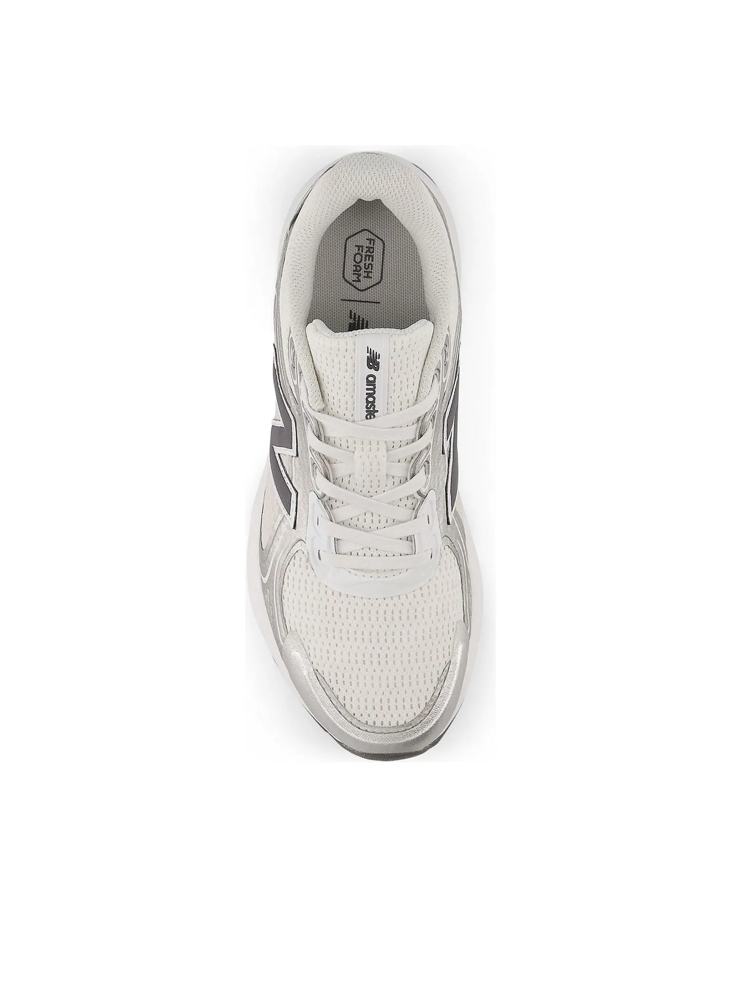 (WMNS) New Balance Fresh Foam Amaste 'Grey Castle Grey' — изображение 3 из 5, серый/серый