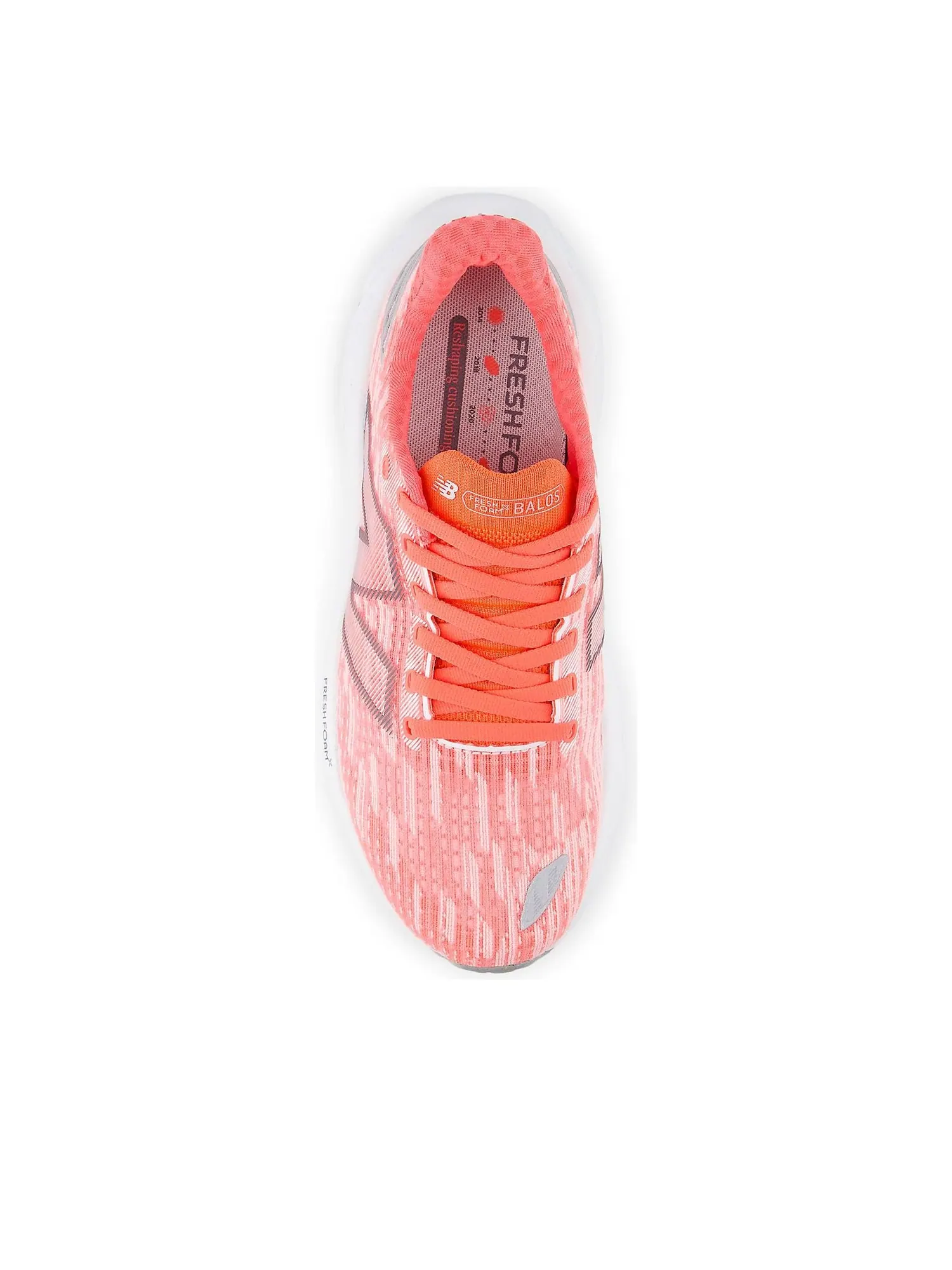 (WMNS) New Balance Fresh Foam X Balos v1 'Urgent Red Grey Silver' — изображение 3 из 5