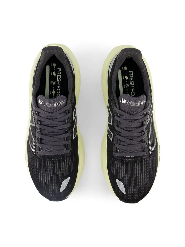 Кроссовки свежая пена x балос New Balance — изображение 3 из 4, черный/неоновый желтый