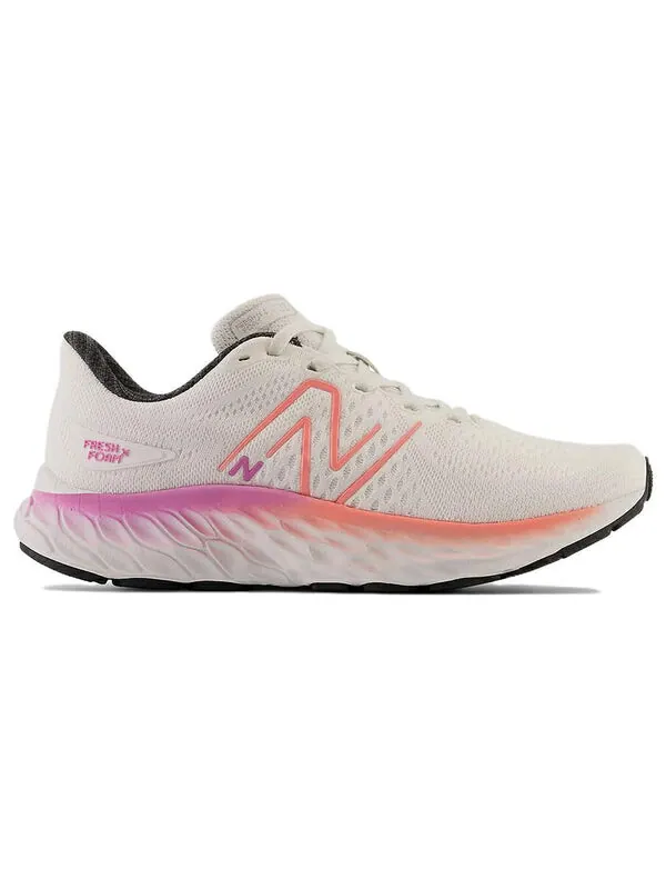 Кроссовки свежая пена x evoz v3 New Balance — изображение 2 из 4, белый/оранжевый/розовый