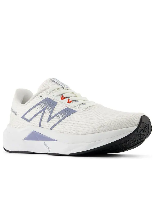 Кроссовки fuelcell propel v5 'linen gold metallic stoneware' New Balance — изображение 3 из 4, белый