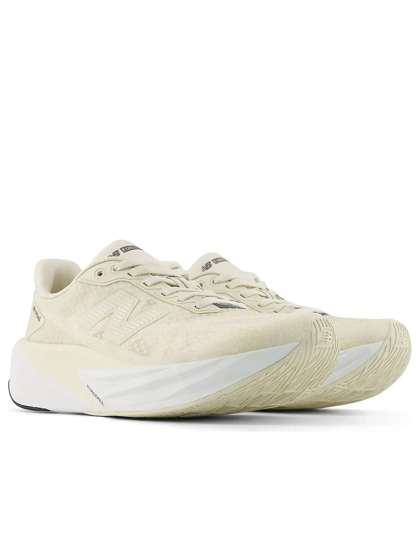 Кроссовки (WMNS) New Balance FuelCell Rebel v5 'Angora Line' — изображение 2 из 5, бежевый