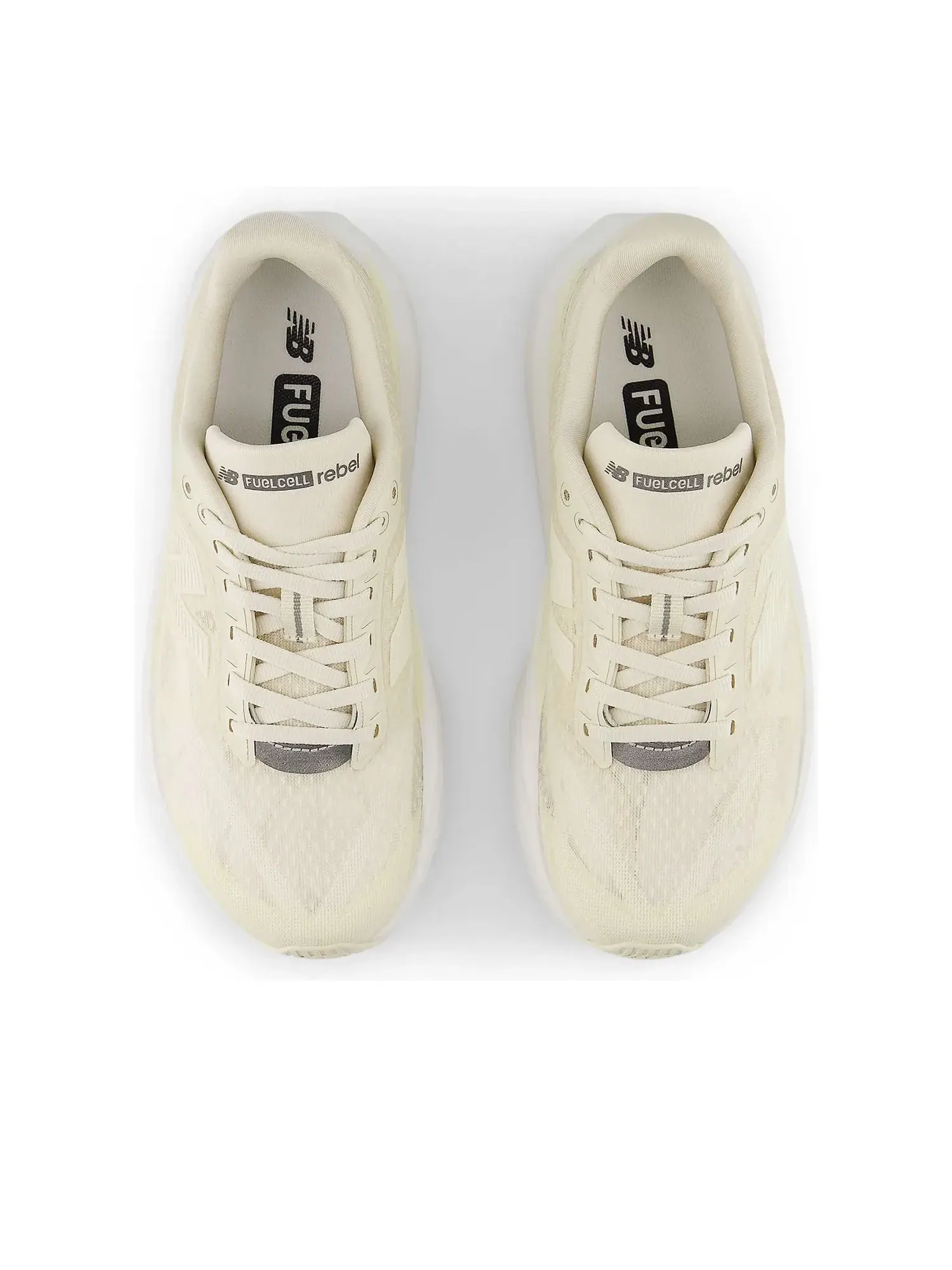 Кроссовки (WMNS) New Balance FuelCell Rebel v5 'Angora Line' — изображение 3 из 5, бежевый