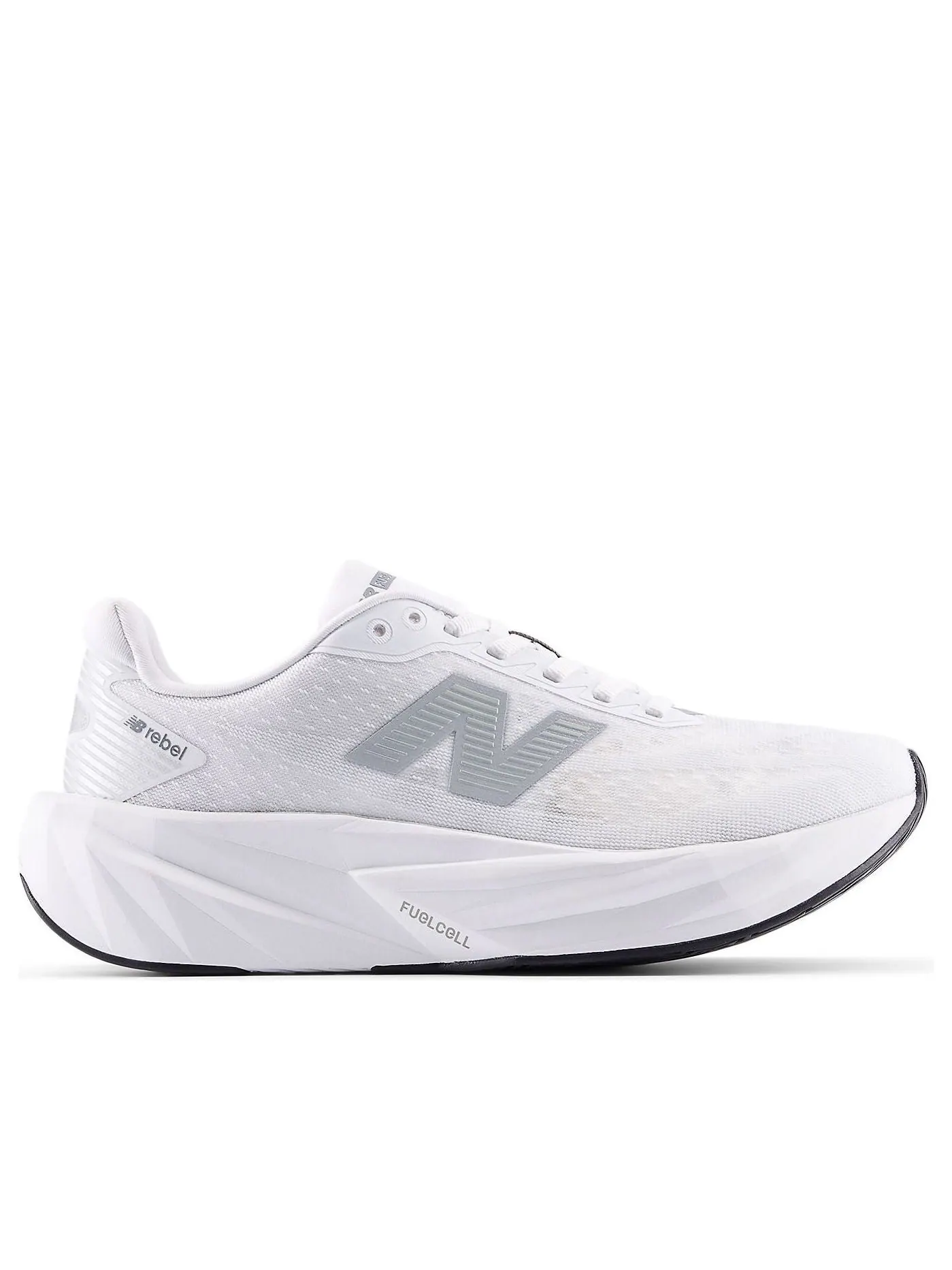 (WMNS) New Balance FuelCell Rebel v5 'White Silver Black' — изображение 2 из 6