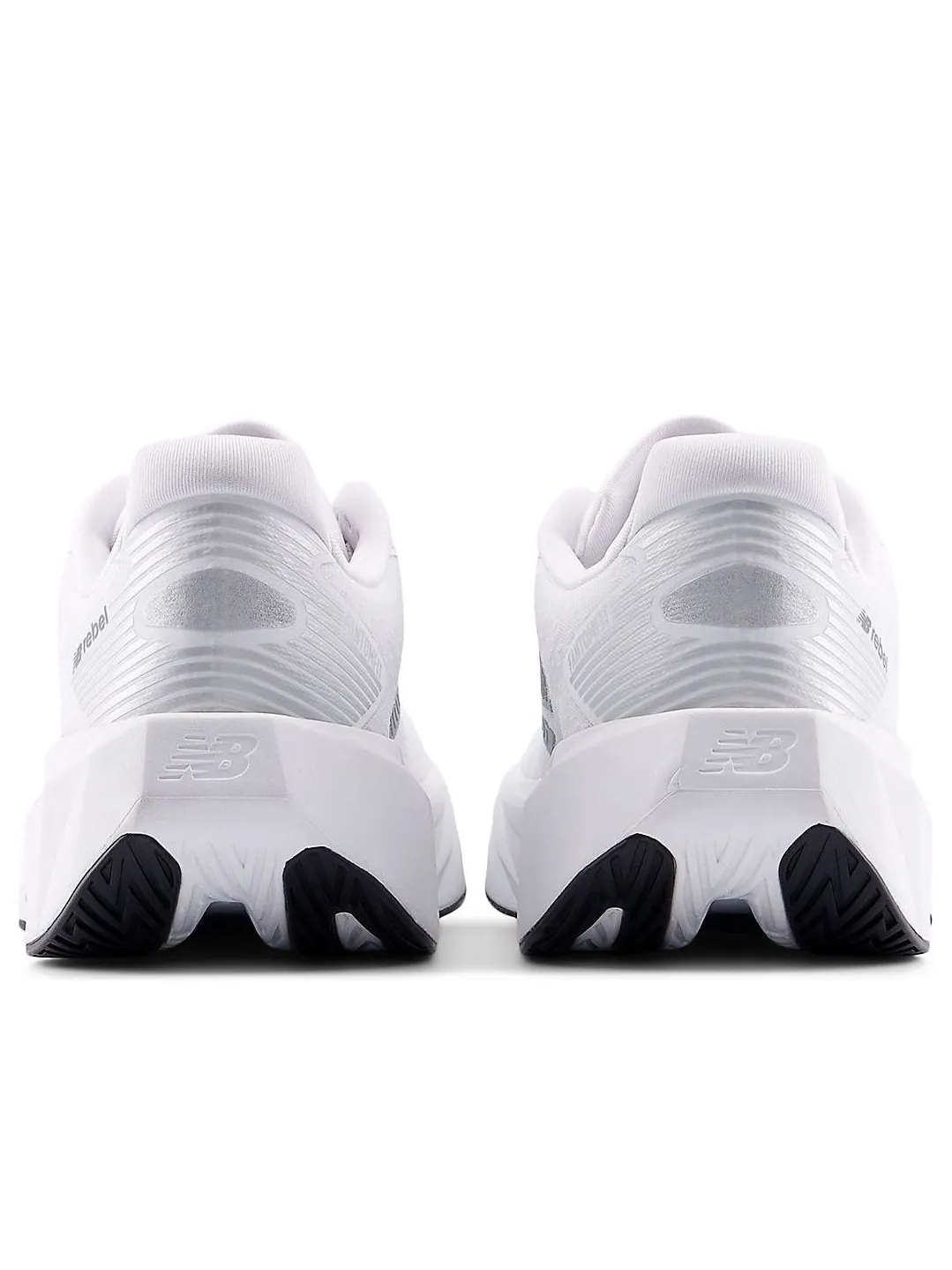 (WMNS) New Balance FuelCell Rebel v5 'White Silver Black' — изображение 6 из 6