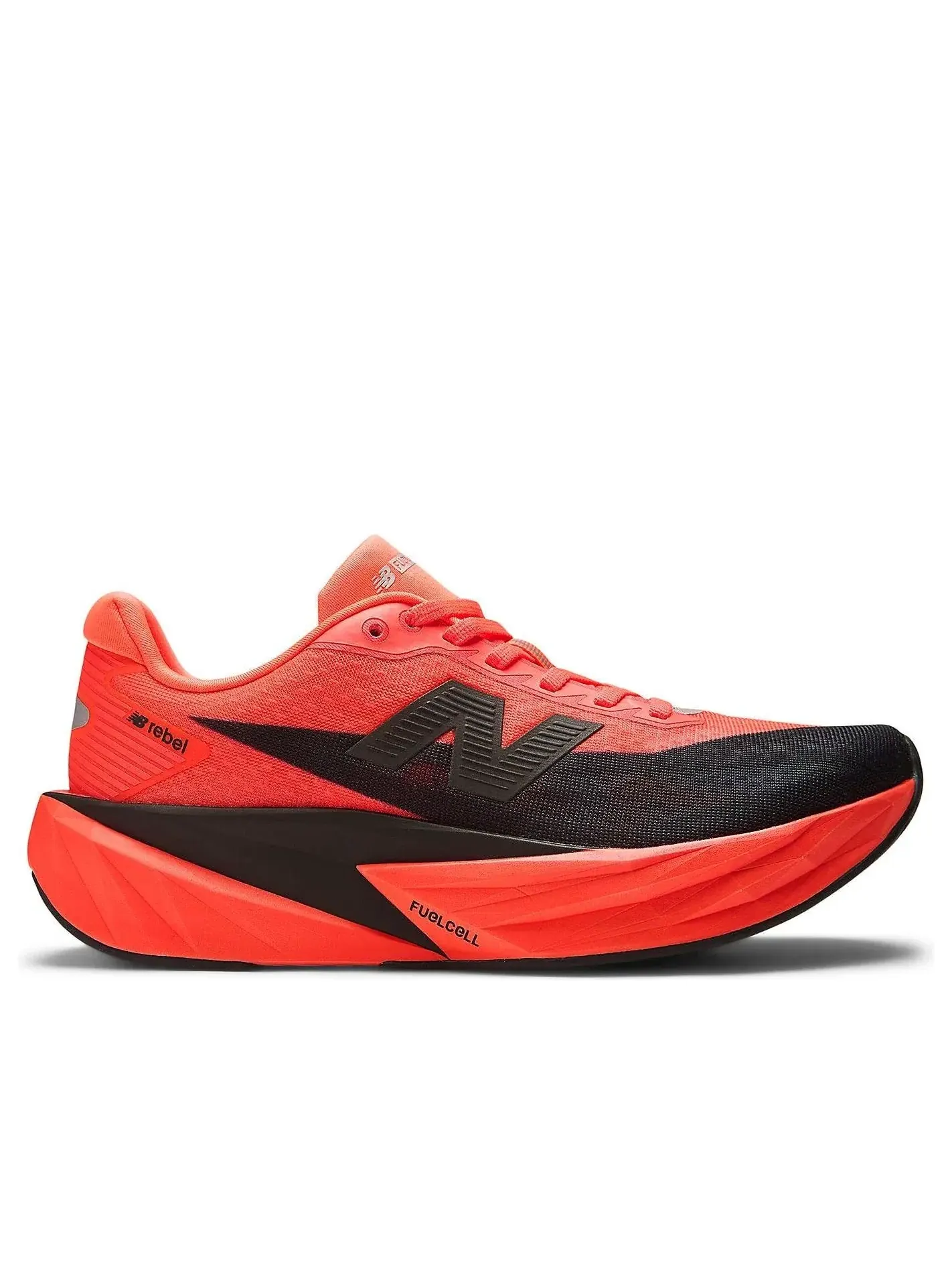 Кроссовки (WMNS) New Balance FuelCell Rebel v5 'Emergency Red Black' — изображение 2 из 6, красный