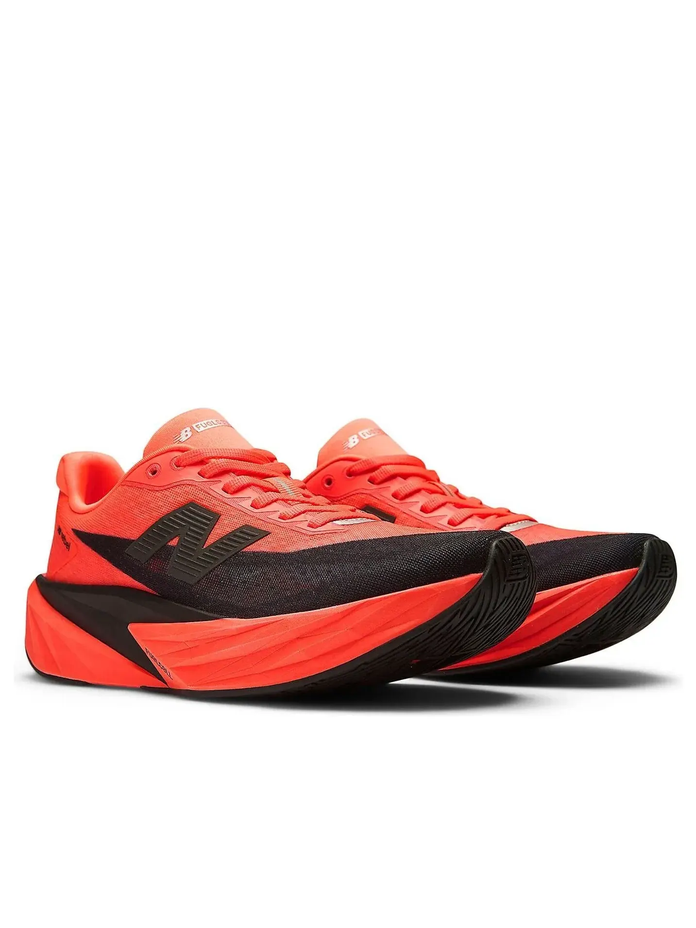 Кроссовки (WMNS) New Balance FuelCell Rebel v5 'Emergency Red Black' — изображение 4 из 6, красный