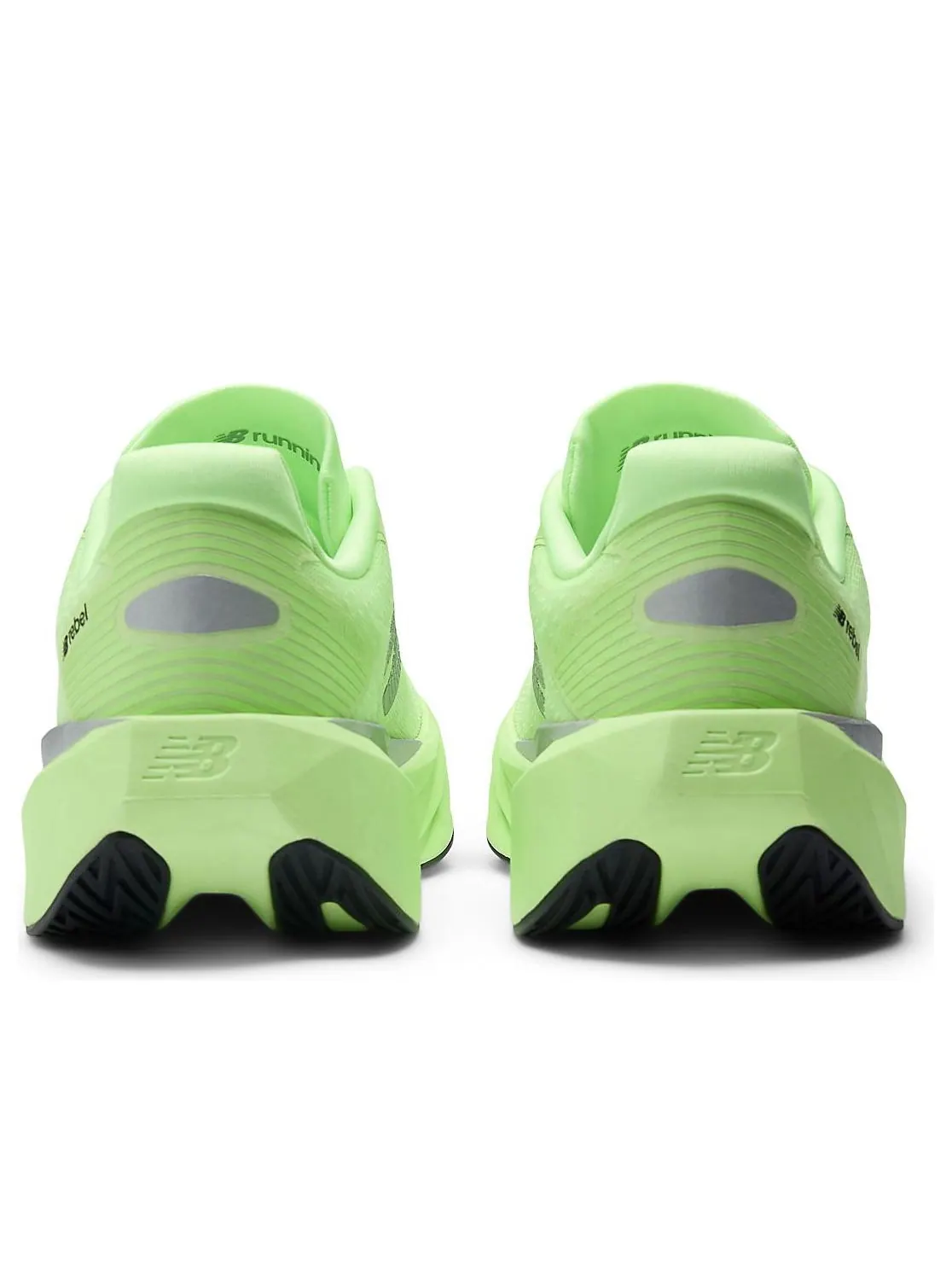 Кроссовки (WMNS) New Balance FuelCell Rebel v5 'Lab Green Silver' — изображение 5 из 6, зеленый