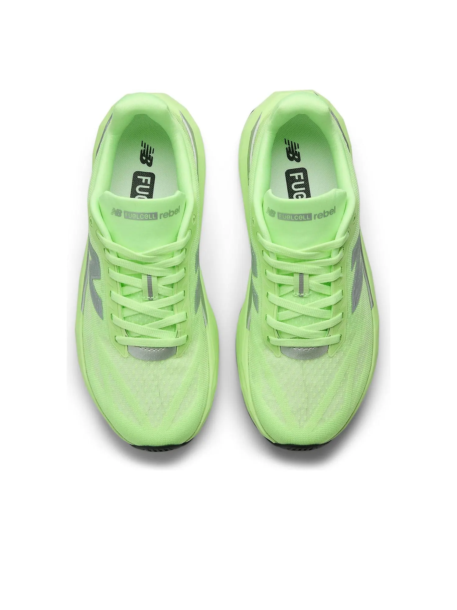 Кроссовки (WMNS) New Balance FuelCell Rebel v5 'Lab Green Silver' — изображение 6 из 6, зеленый