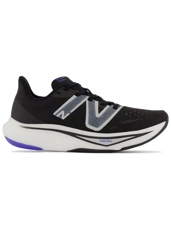 Кроссовки fuelcell rebel v3 New Balance — изображение 2 из 4, черный/белый/фиолетовый