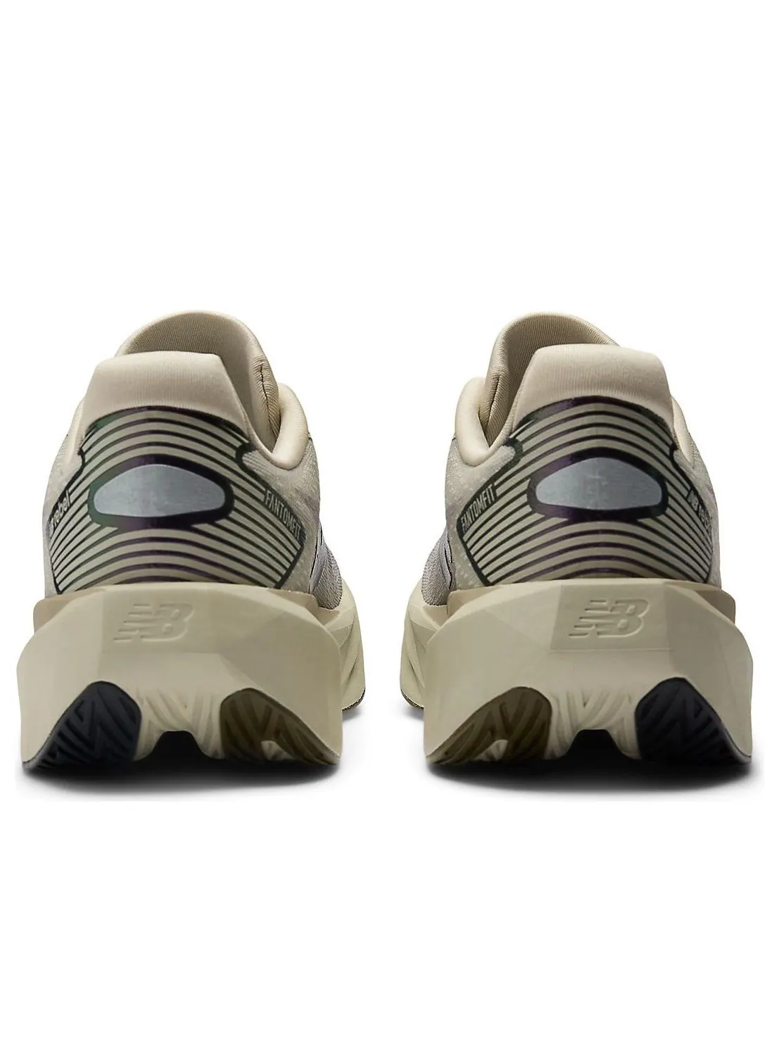 (WMNS) New Balance FuelCell Rebel v5 'Shipyard Arid Stone' — изображение 4 из 6, серый