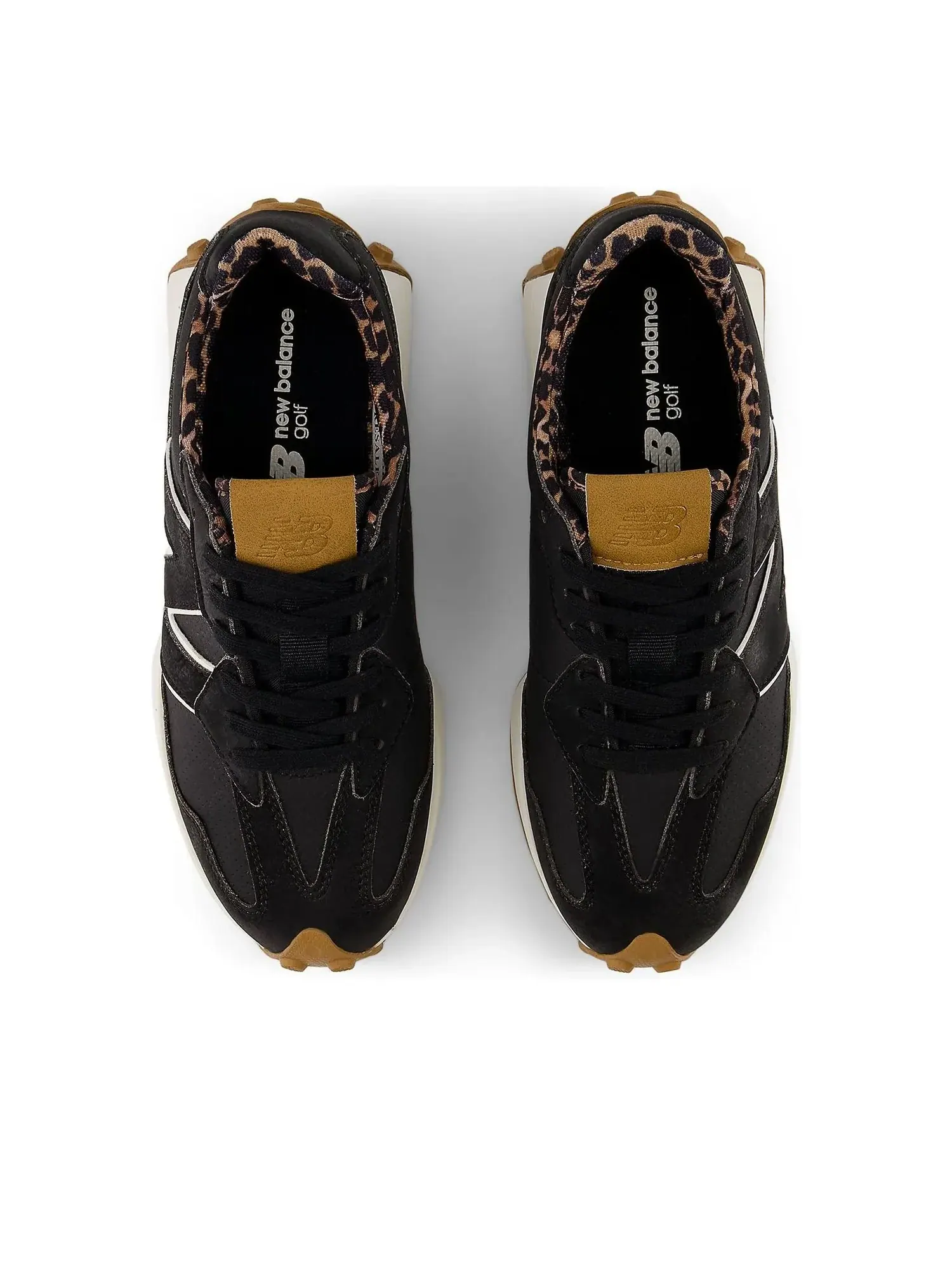 Кроссовки (WMNS) New Balance 327 Golf 'Black' — изображение 3 из 6, черный