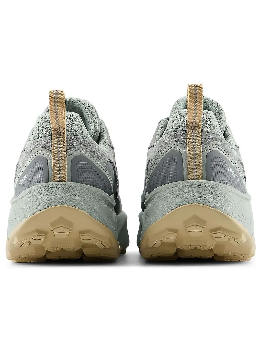 Кроссовки (WMNS) New Balance Fresh Foam X Hierro v8 'Concrete Flat White Deep Olive' — изображение 4 из 5, зеленый