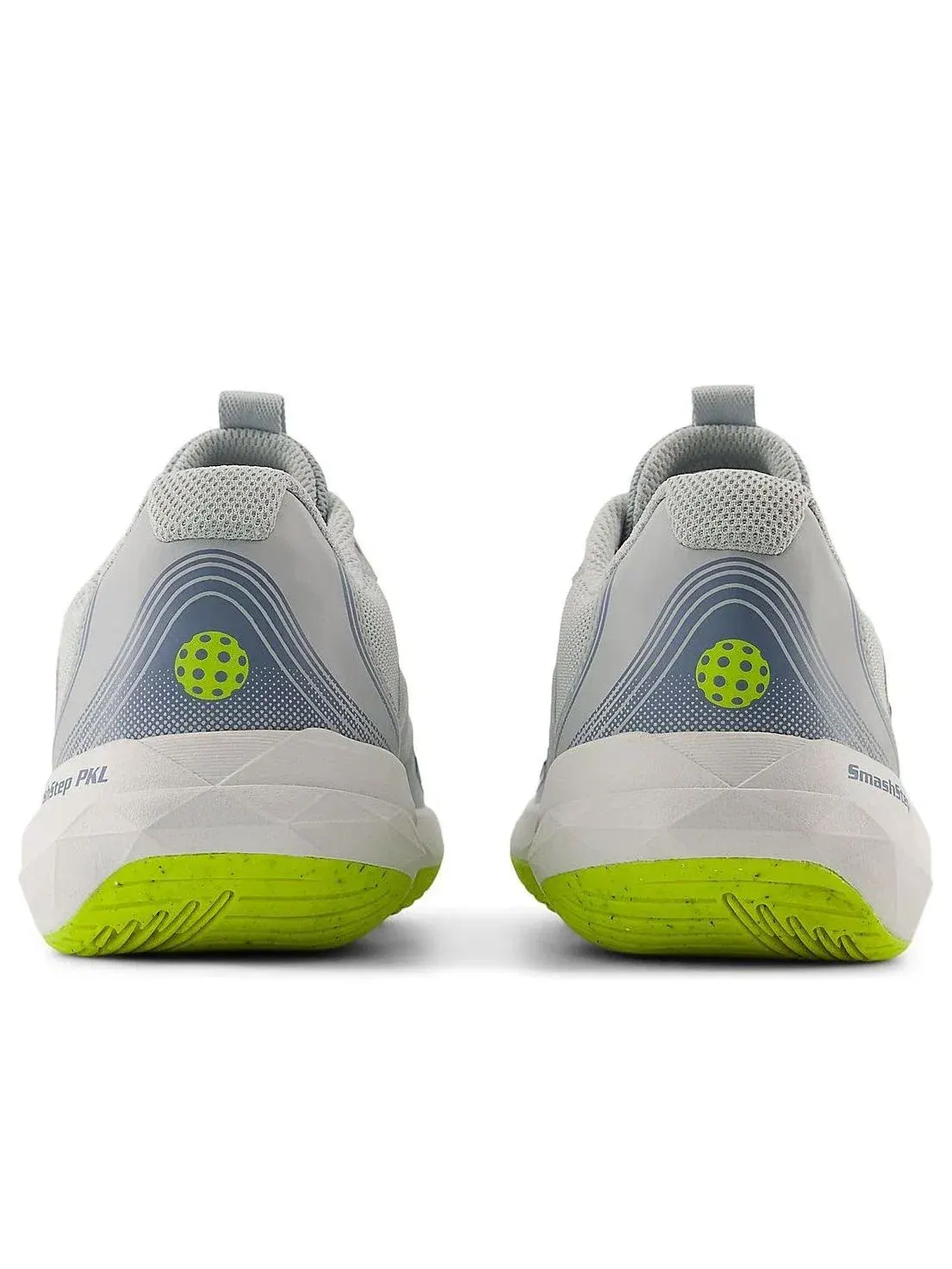 Женские кроссовки с шнуровкой Light Zinc Blue Glint Blue New Balance — изображение 3 из 6, серый